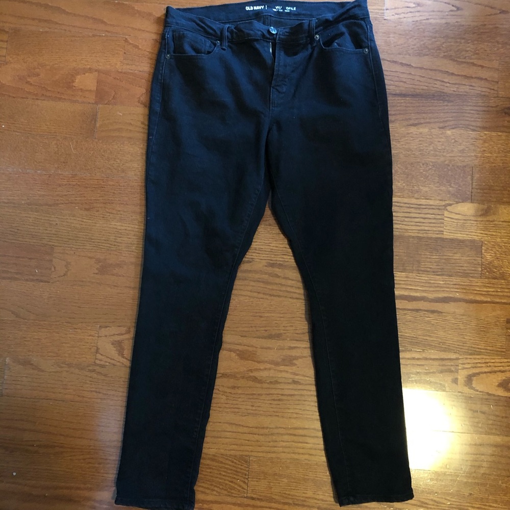 Old Navy black skinny jeans